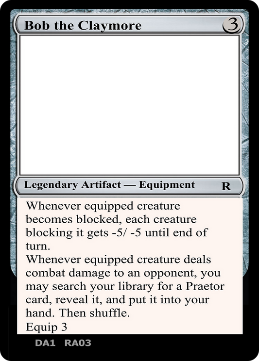 Bob the Claymore (UNK-RA03A) - Unknown Event (Playtest)