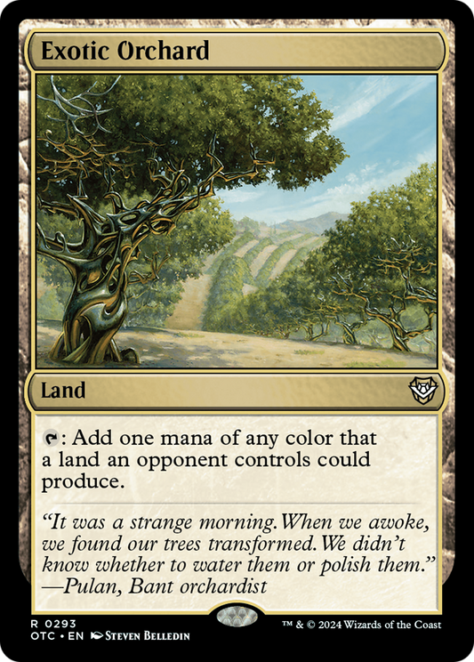 Exotic Orchard (OTC-293) - Outlaws of Thunder Junction Commander