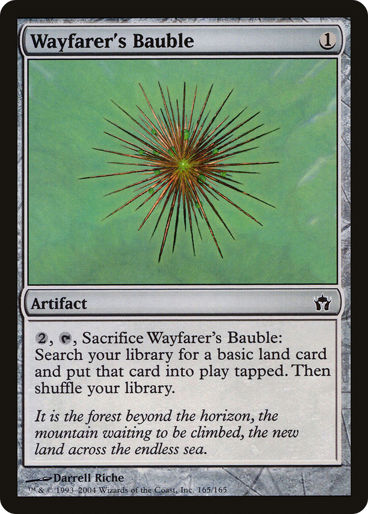 Wayfarer's Bauble (5DN-165) - Fifth Dawn Foil