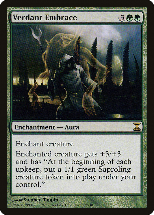 Verdant Embrace (TSP-232) - Time Spiral Foil