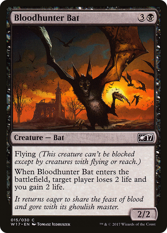 Bloodhunter Bat (W17-015) - Welcome Deck 2017