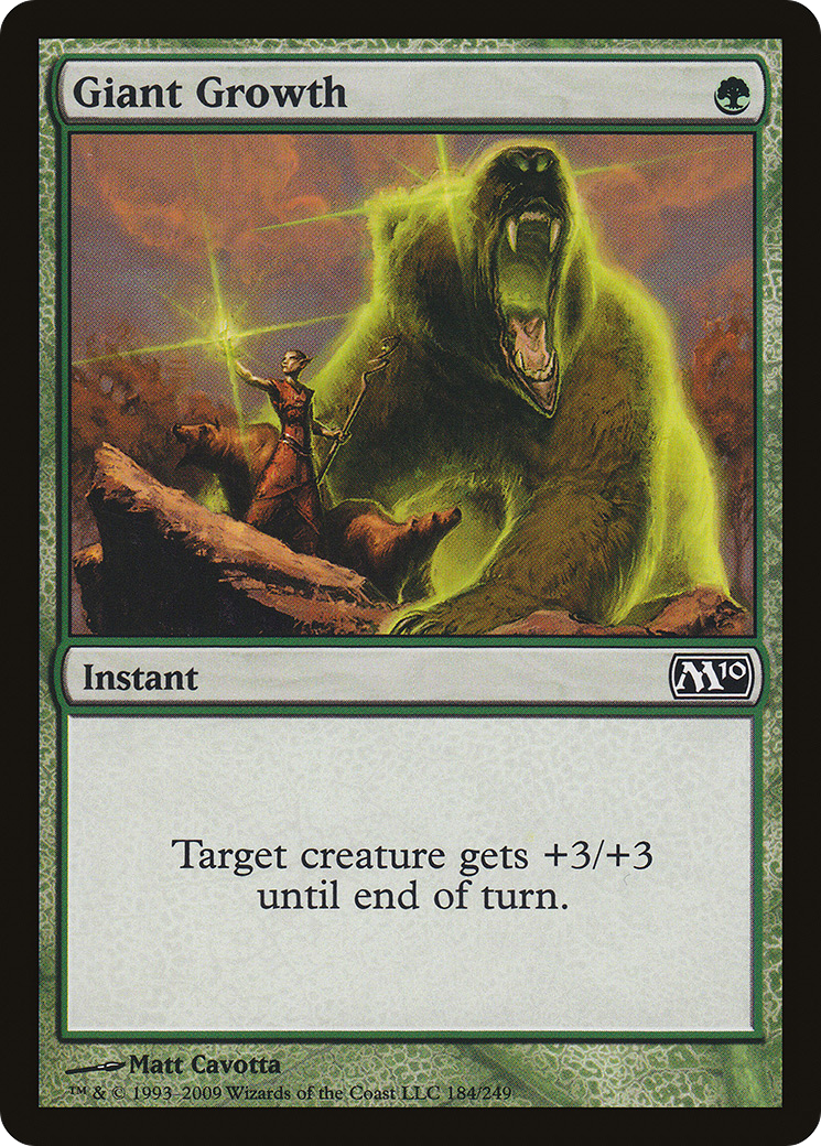 Giant Growth (M10-184) - Magic 2010