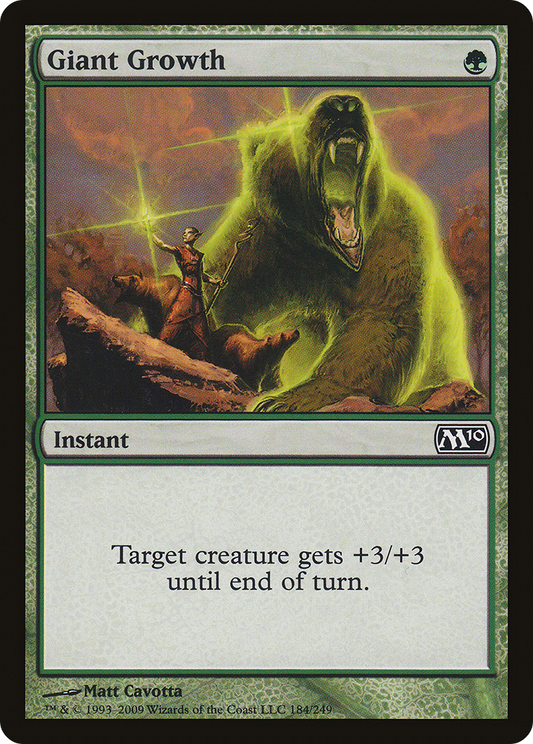 Giant Growth (M10-184) - Magic 2010