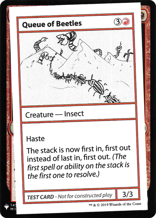 Queue of Beetles (CMB1-061) - Mystery Booster Playtest Cards 2019