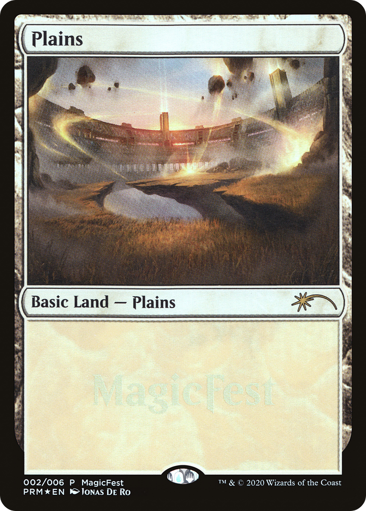 Plains (PF20-002) - MagicFest 2020 Foil