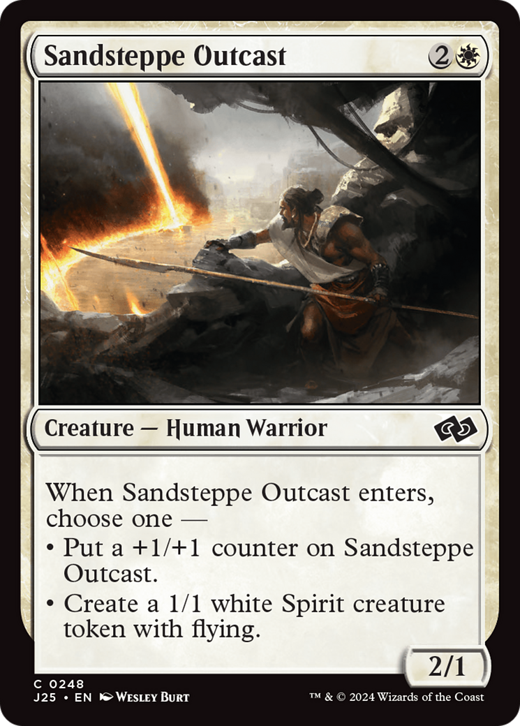 Sandsteppe Outcast (J25-248) - Foundations Jumpstart