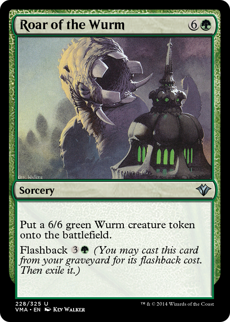 Roar of the Wurm (VMA-228) - Vintage Masters