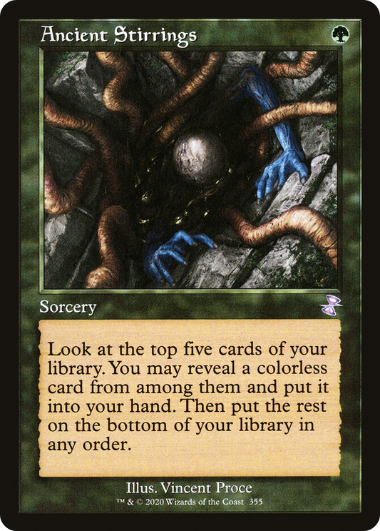 Ancient Stirrings (TSR-355) - Time Spiral Remastered Foil