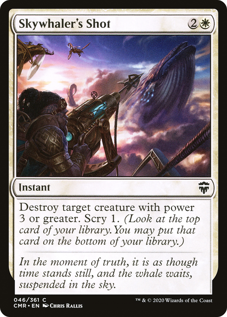 Skywhaler's Shot (CMR-046) - Commander Legends Foil