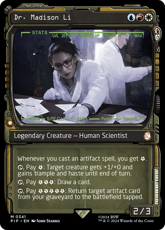 Dr. Madison Li (PIP-341) - Fallout: (Showcase) Foil