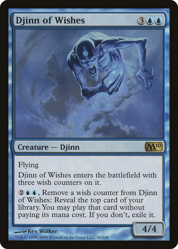 Djinn of Wishes (M10-050) - Magic 2010