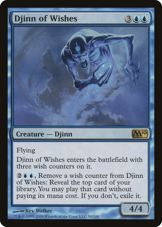 Djinn of Wishes (M10-050) - Magic 2010