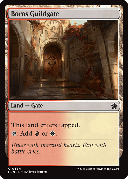 Boros Guildgate (FDN-684) - Foundations