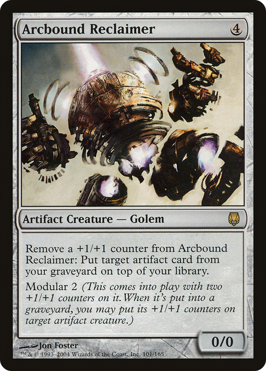 Arcbound Reclaimer (DST-101) - Darksteel Foil