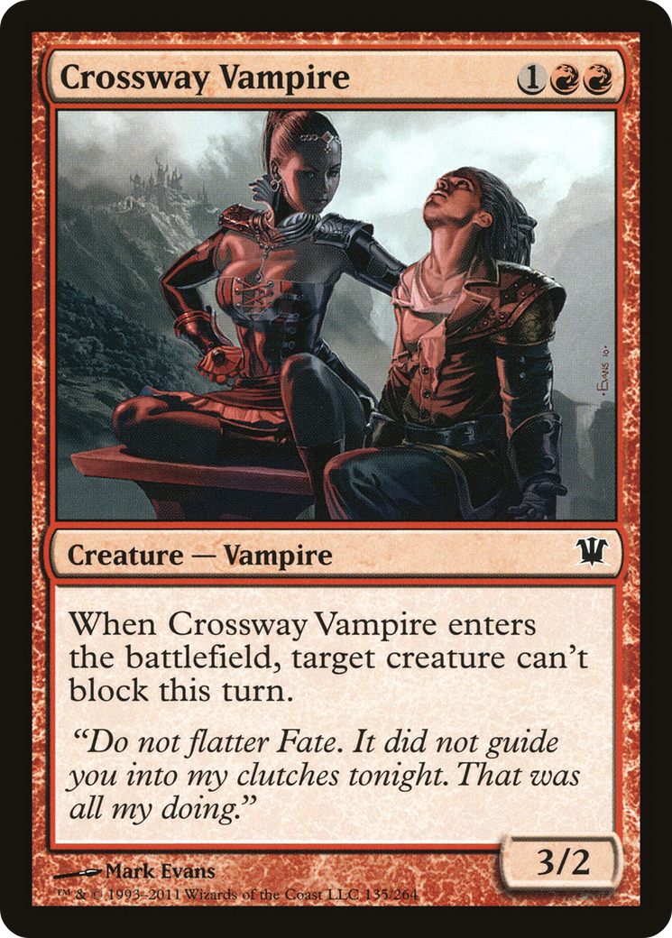 Crossway Vampire (ISD-135) - Innistrad Foil