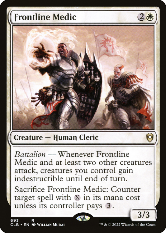 Frontline Medic (CLB-693) - Commander Legends: Battle for Baldur's Gate