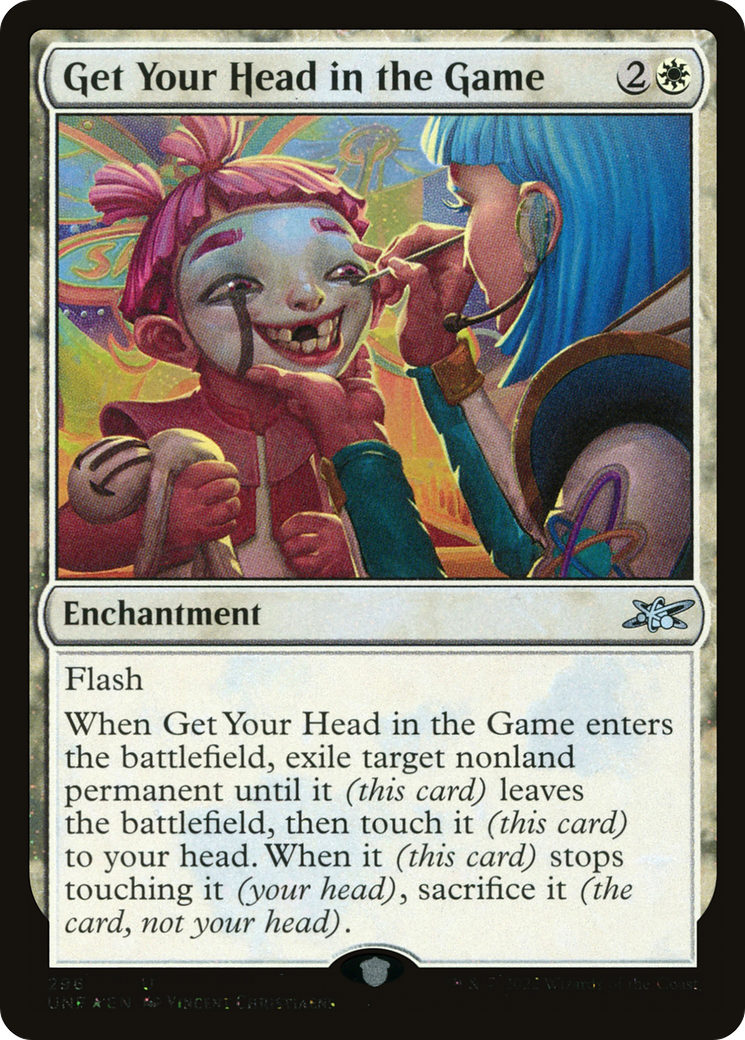 Get Your Head in the Game (UNF-296) - Unfinity Foil