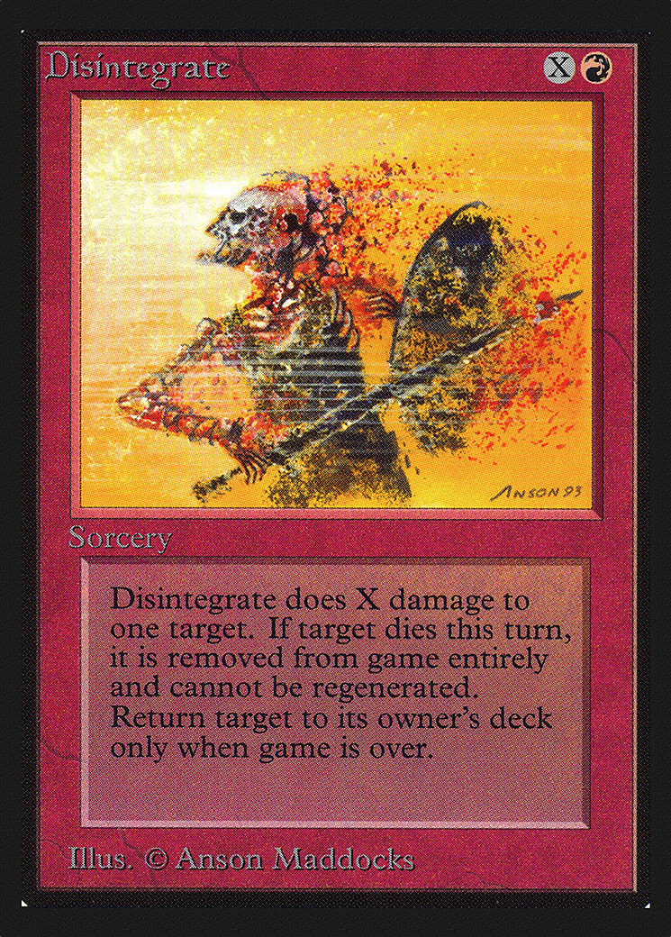 Disintegrate (IED-141) - Intl. Collectors' Edition