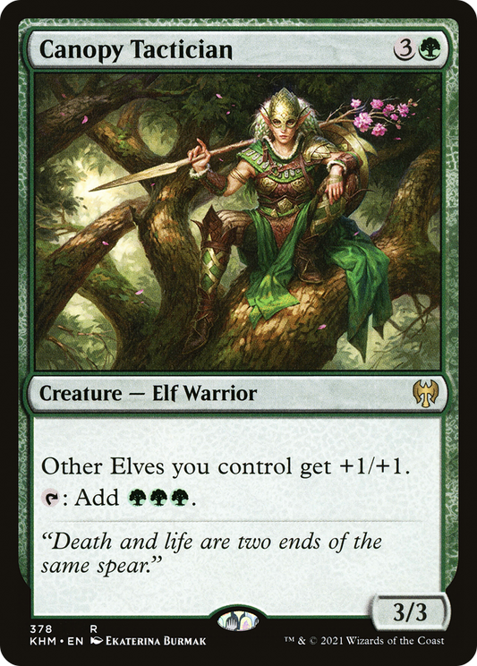 Canopy Tactician  (KHM-378) - Kaldheim