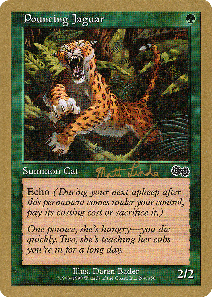 Pouncing Jaguar (WC99-ML269) - World Championship Decks 1999