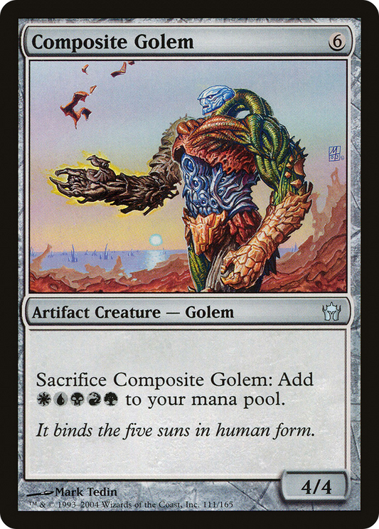 Composite Golem (5DN-111) - Fifth Dawn Foil