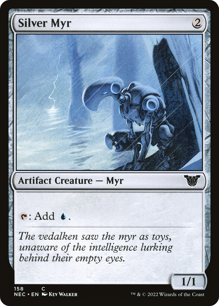 Silver Myr (NEC-158) - Neon Dynasty Commander