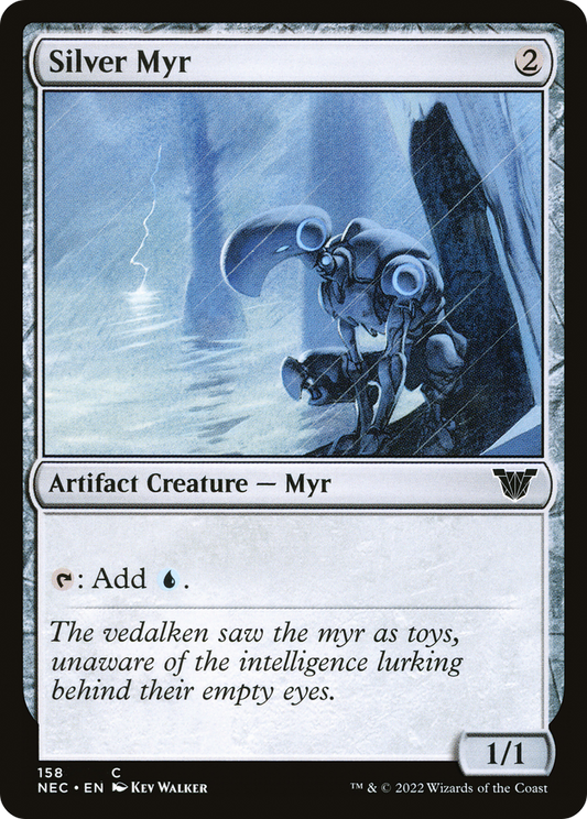 Silver Myr (NEC-158) - Neon Dynasty Commander