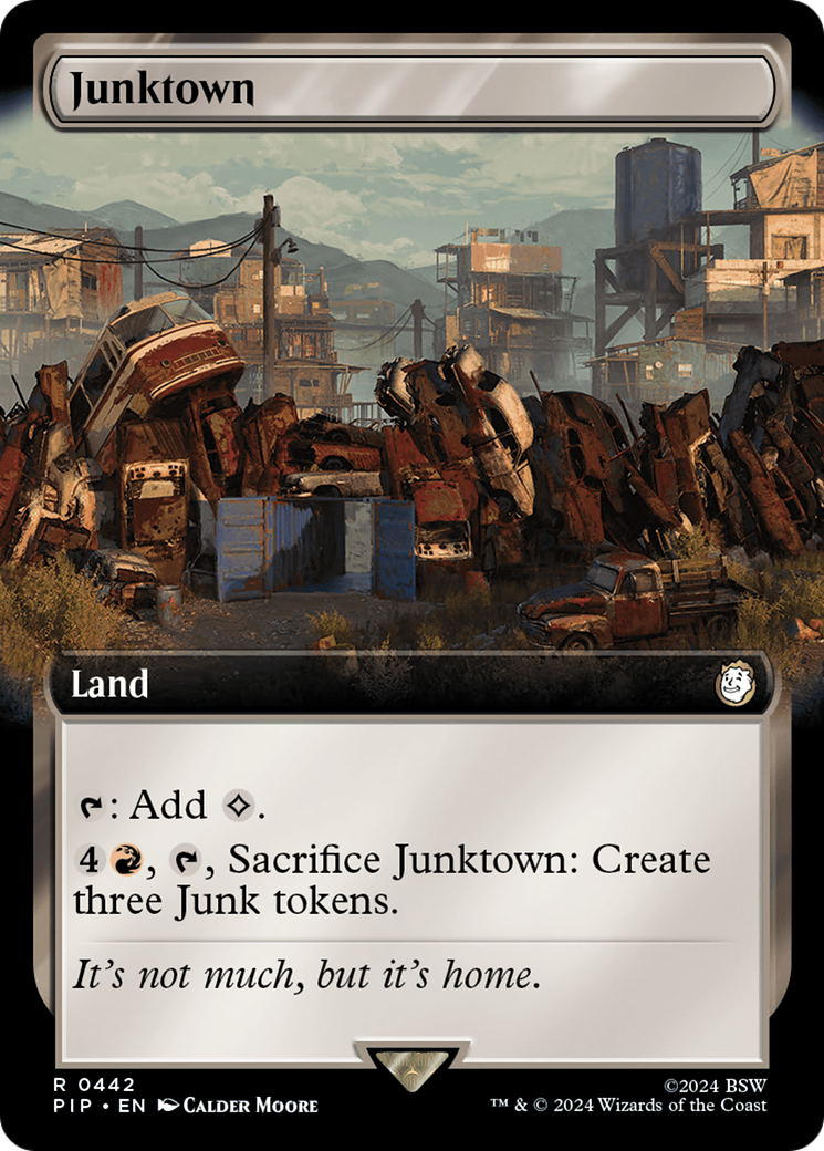 Junktown (PIP-442) - Fallout: (Extended Art) Foil