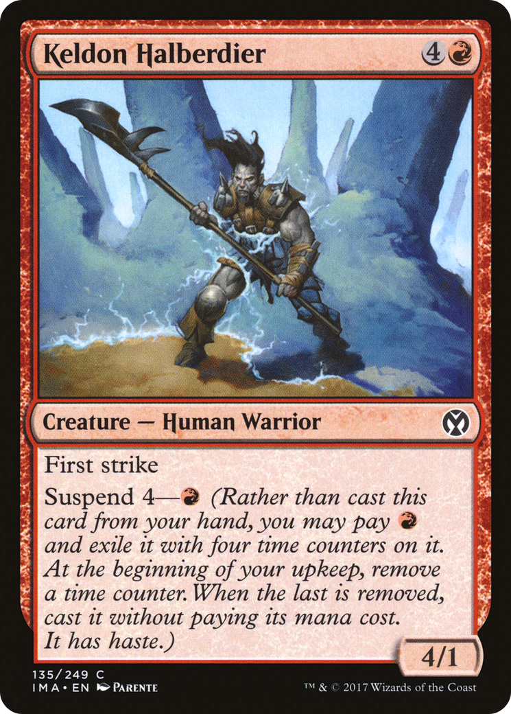 Keldon Halberdier (IMA-135) - Iconic Masters