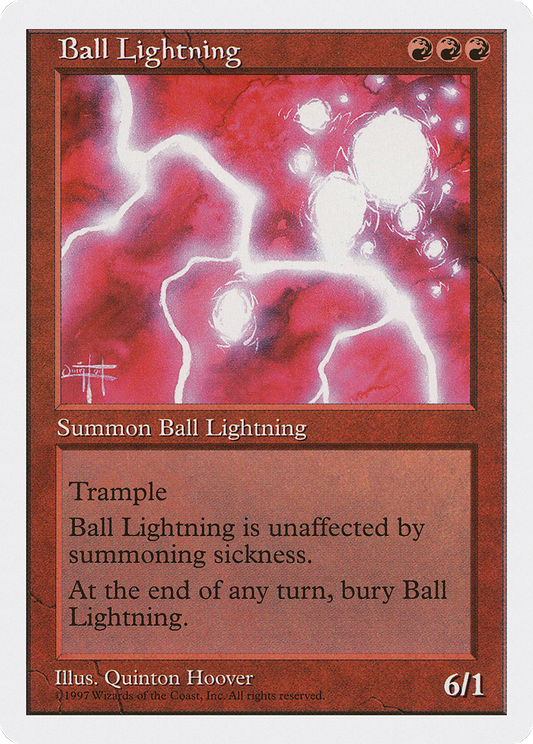 Ball Lightning (5ED-210) - Fifth Edition