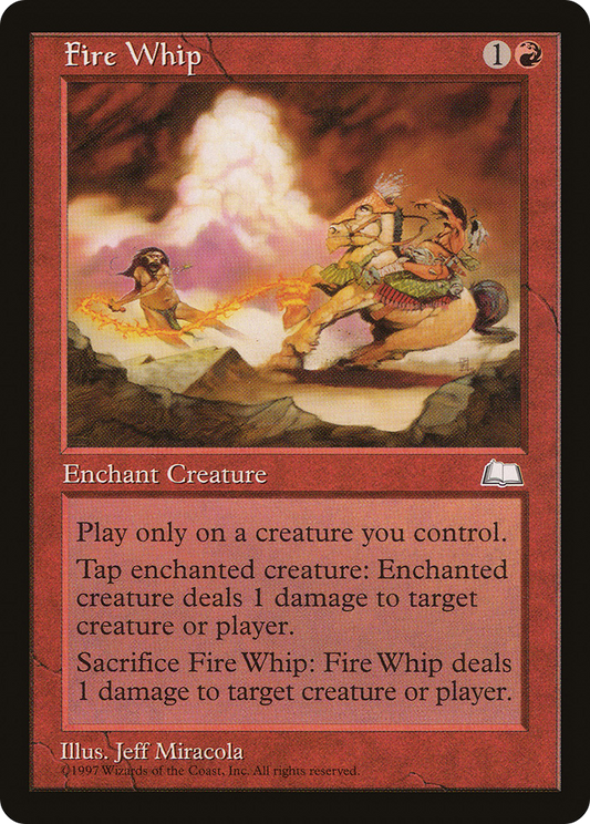 Fire Whip (WTH-100) - Weatherlight