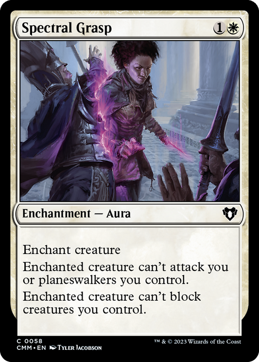 Spectral Grasp (CMM-058) - Commander Masters Foil