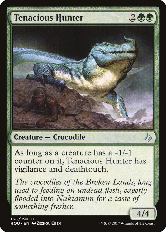 Tenacious Hunter (HOU-136) - Hour of Devastation Foil