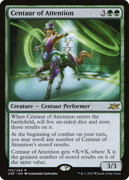 Centaur of Attention (UNF-132) - Unfinity Foil