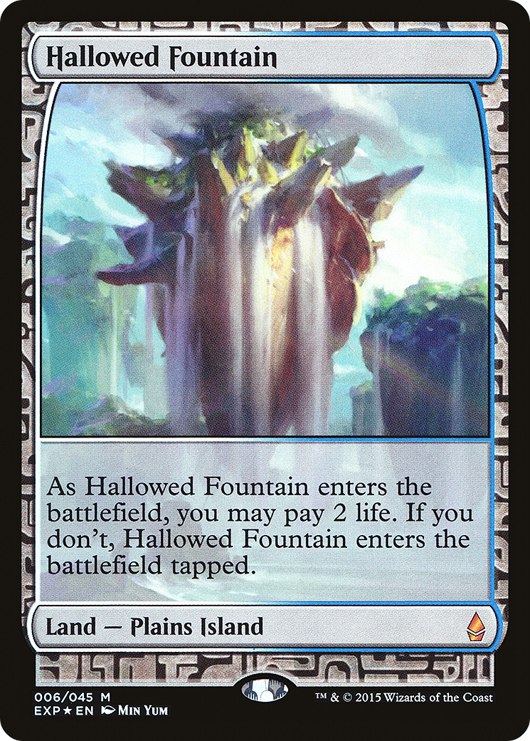 Hallowed Fountain (EXP-006) - Zendikar Expeditions Foil