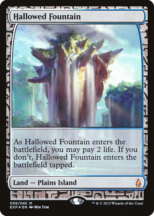 Hallowed Fountain (EXP-006) - Zendikar Expeditions Foil