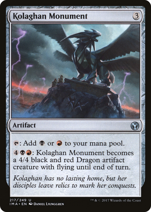 Kolaghan Monument (IMA-217) - Iconic Masters