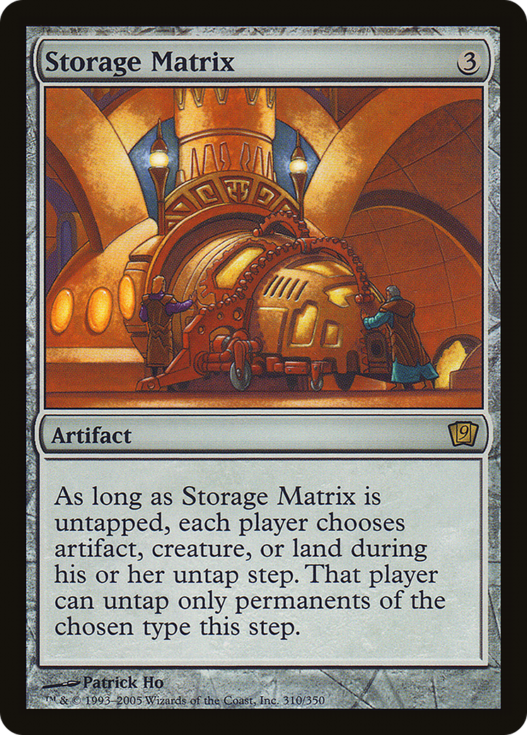 Storage Matrix (9ED-310★) - Ninth Edition Foil