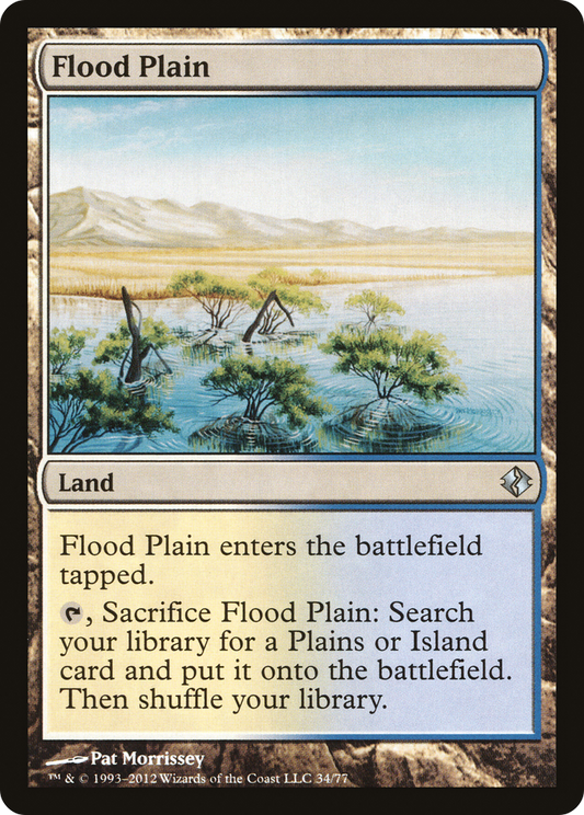 Flood Plain (DDI-034) - Duel Decks: Venser vs. Koth