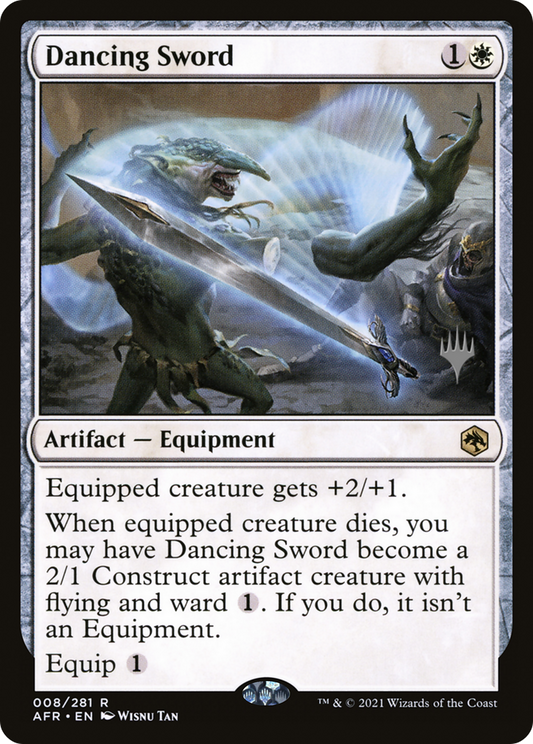 Dancing Sword (PPAFR-08P) - Adventures in the Forgotten Realms Promos (Promo Pack)