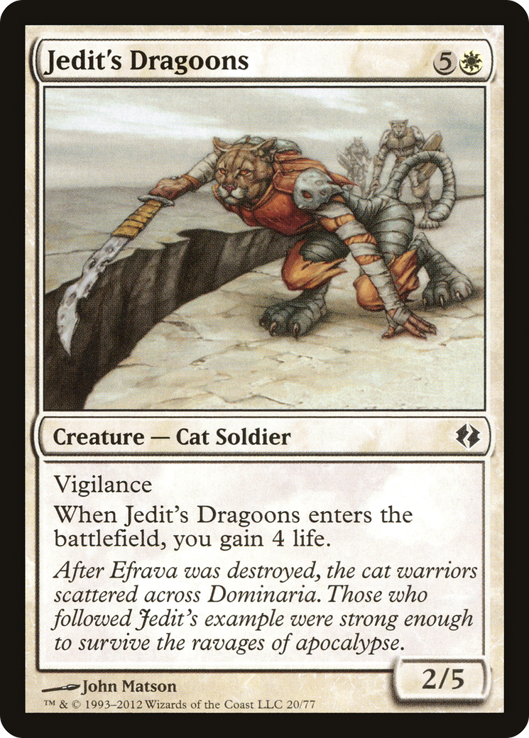 Jedit's Dragoons (DDI-020) - Duel Decks: Venser vs. Koth