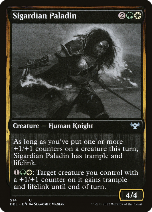 Sigardian Paladin (DBL-514) - Innistrad: Double Feature