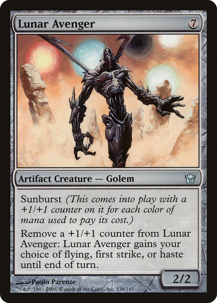 Lunar Avenger (5DN-136) - Fifth Dawn Foil