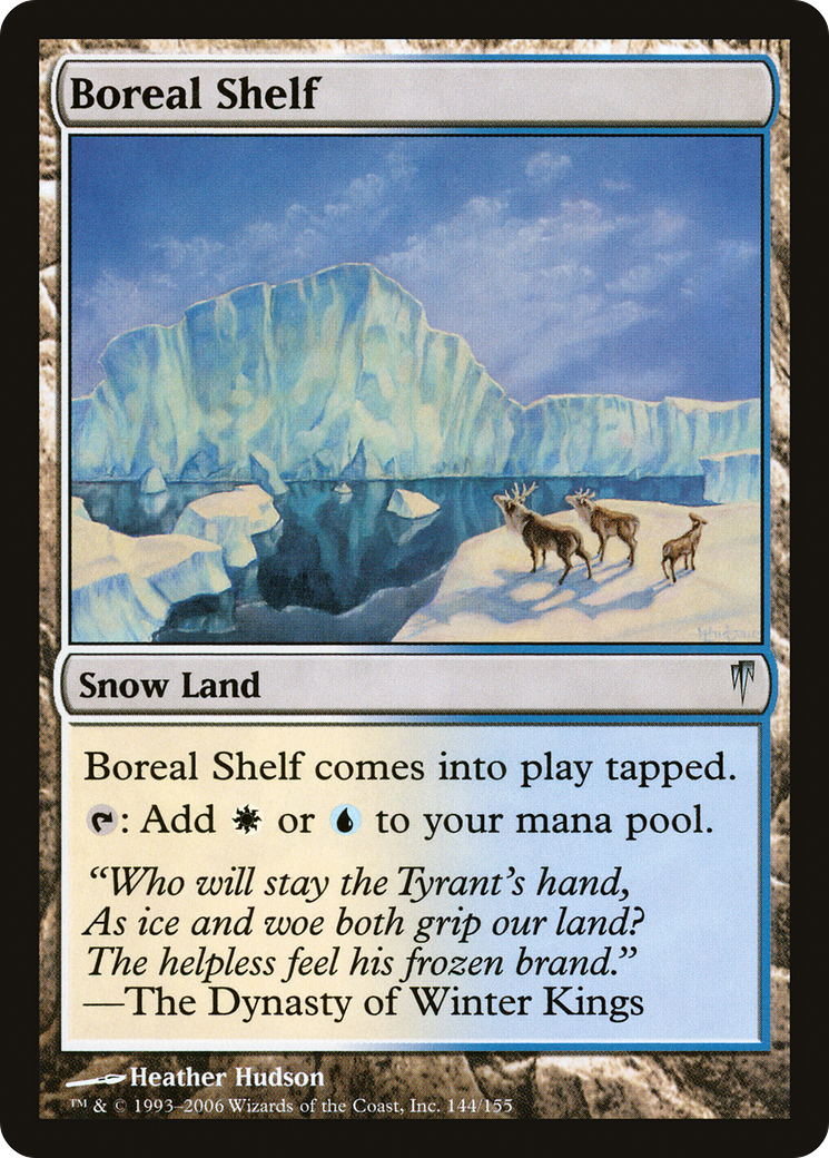 Boreal Shelf (CSP-144) - Coldsnap Foil