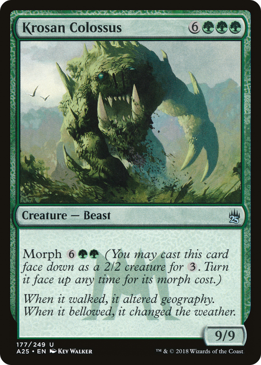 Krosan Colossus (A25-177) - Masters 25 Foil