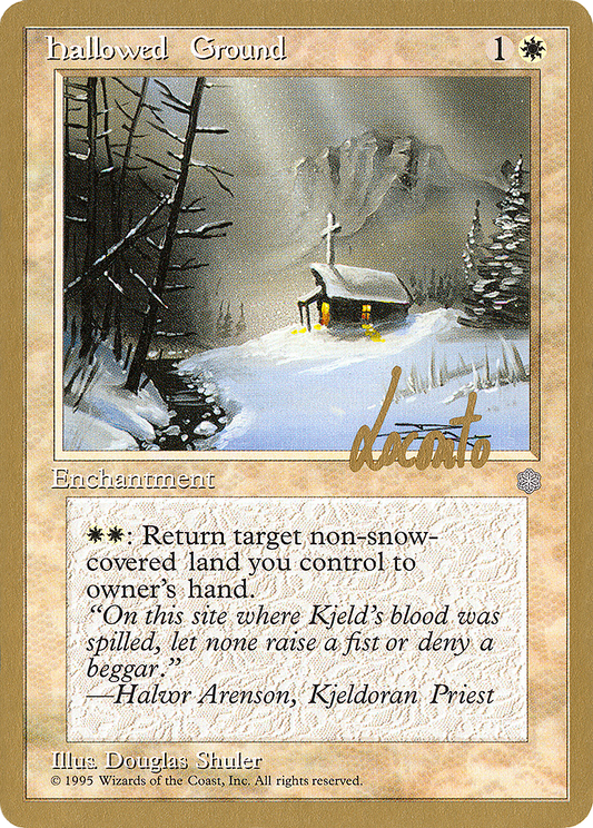 Hallowed Ground (PTC-ML29) - Pro Tour Collector Set