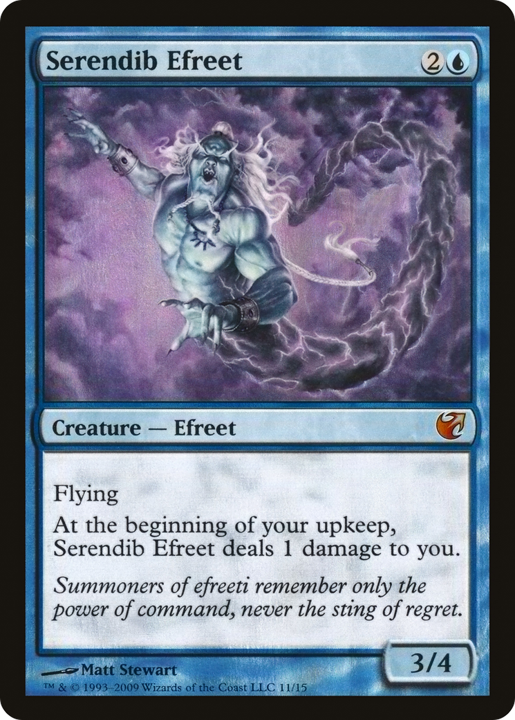 Serendib Efreet (V09-011) - From the Vault: Exiled Foil