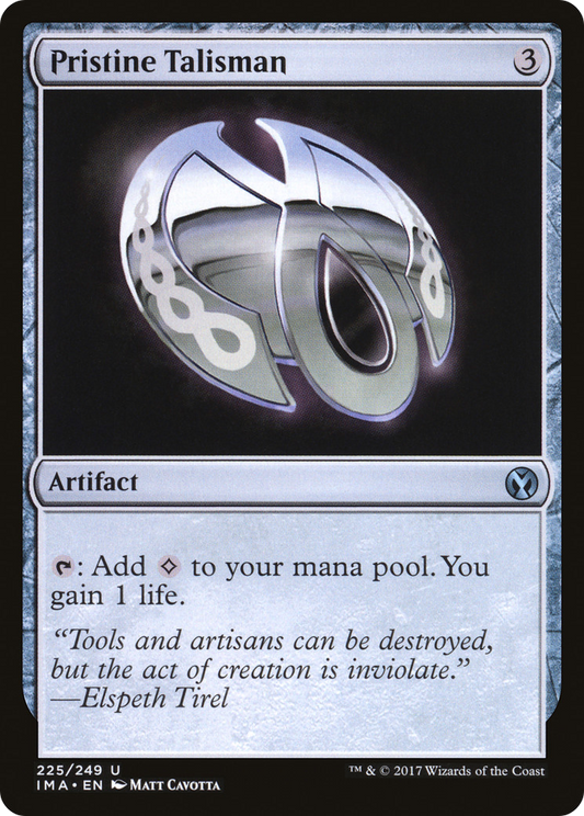 Pristine Talisman (IMA-225) - Iconic Masters Foil