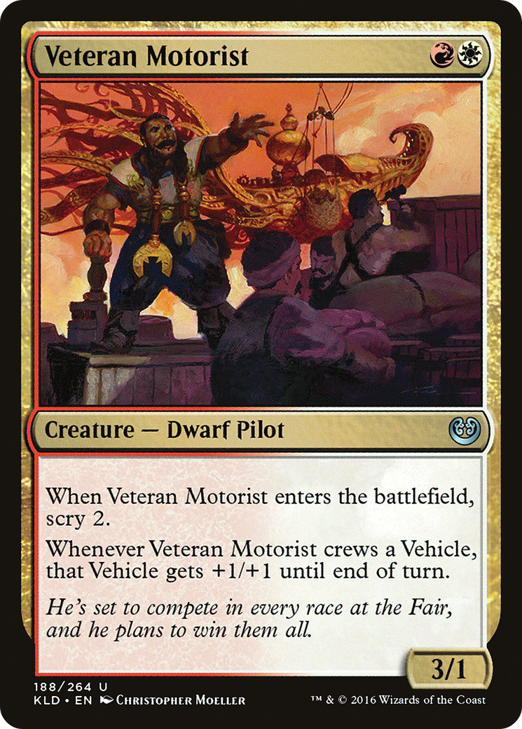 Veteran Motorist (KLD-188) - Kaladesh