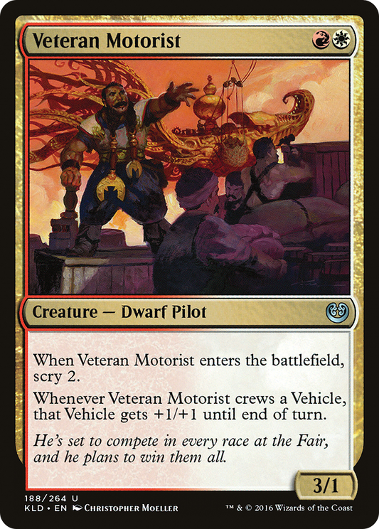 Veteran Motorist (KLD-188) - Kaladesh